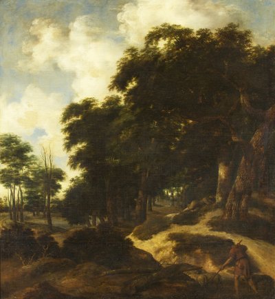 ormanlık sahne by Gillis van Scheyndel