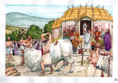 Antik Roma: Roma, İtalya yakınlarındaki Albain Dağı