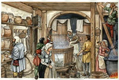 Orta Çağ: bira fabrikası (brewery) by Giorgio Albertini