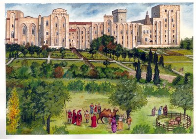 Orta Çağ: Papaların ikametgahı olduğu dönemde Avignon
