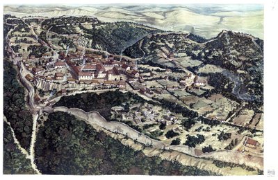Ortaçağ: 10. yüzyılda surlarla çevrili ortaçağ kasabası Volterra
