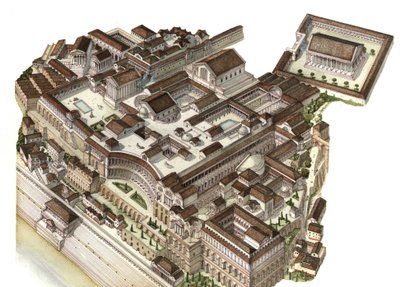 Roma antikitesi: 4. yüzyılda Palatine Dağı