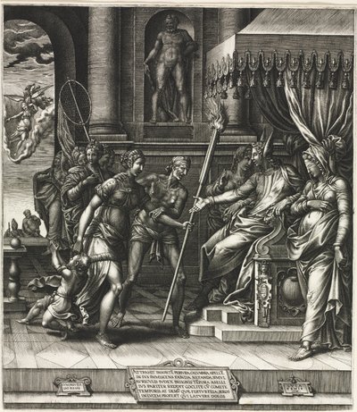 Apelles'in İflası by Giorgio Ghisi