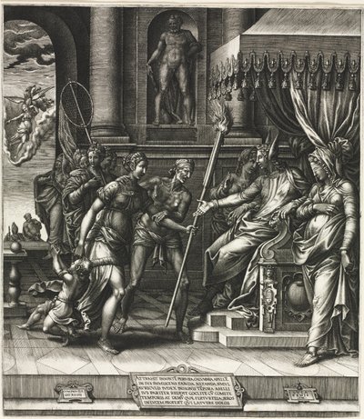 Apelles İfşası, 1560. by Giorgio Ghisi