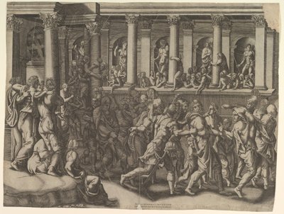 Mahkumların Alaycılığı, ca. 1540. by Giorgio Ghisi