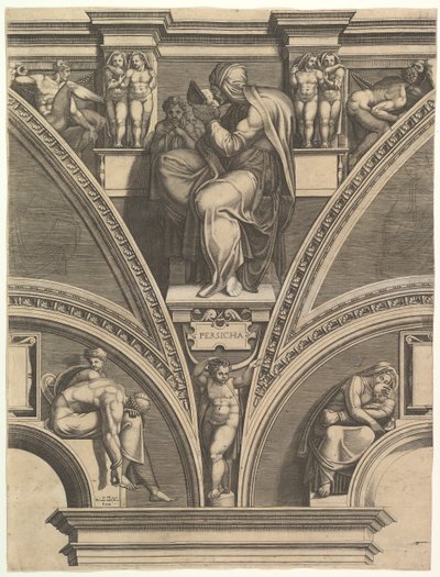 Pers Sibyl, Sistine Şapeli