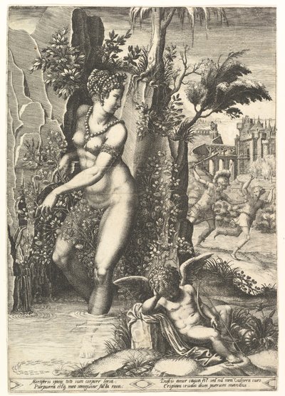 Arka planda Mars, Adonis
