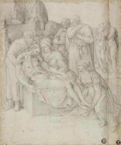 Ağıt, 1540-68 by Giorgio Giulio Clovio
