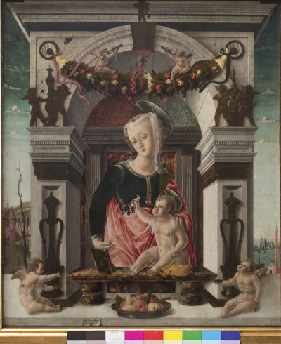 Madonna ve Çocuk, 1456-60 by Giorgio Schiavone