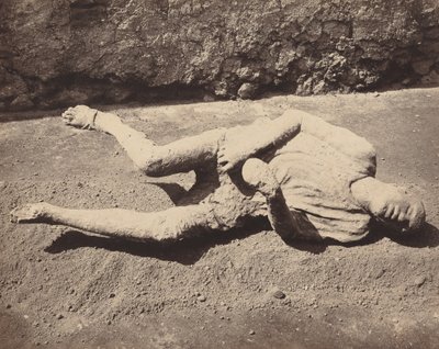 Impronte Umane, Pompei (Human Cast, Pompeii) by Giorgio Sommer