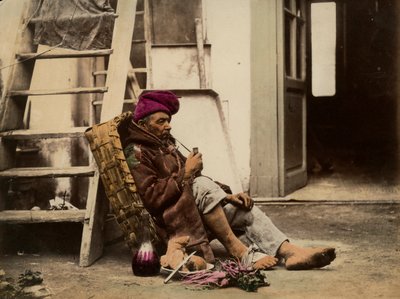 Napoli'de turp (turp) satışı by Giorgio Sommer