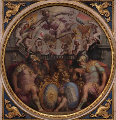 San Giovanni ve Santa Maria Novella Mahallelerinin Alegorileri, 1563-1565 by Giorgio Vasari