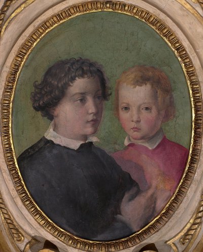 Giovanni ve Garzia de Medici, 1556-1558 by Giorgio Vasari