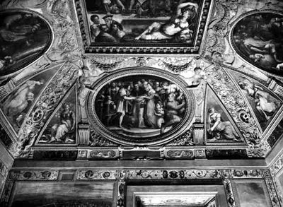 Papa Clement VII (1478-1534) Catherine de Medici (1519-1589), Sala di Clemente VII