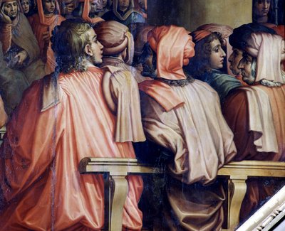 Antonio Giacomini#39;nin Pisa Savaşı için duası by Giorgio Vasari
