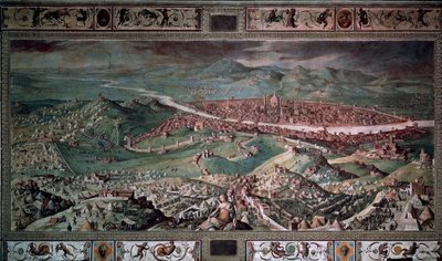 Floransa Kuşatması by Giorgio Vasari