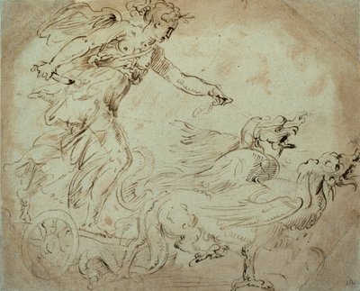 Ceres için çalışma by Giorgio Vasari