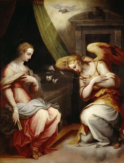 Müjde, yaklaşık 1565-1570. by Giorgio Vasari