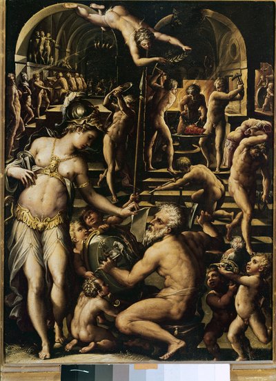 Vulcano Demirhanesi by Giorgio Vasari