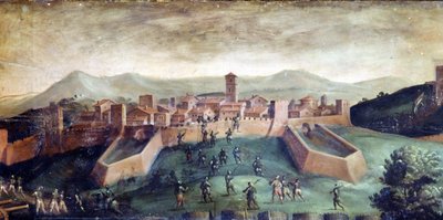 Casole, İtalya#39;nın ele geçirilmesi by Giorgio Vasari