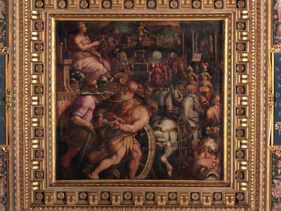 Pisa zaferinden sonra zafer by Giorgio Vasari