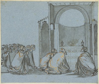Çubukların Çiçeklenmesi için Dua by Giotto di Bondone