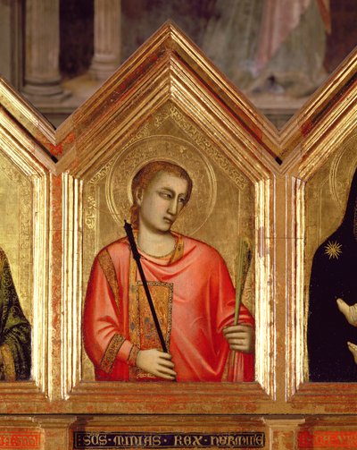 66557 panelinin St. Reparata Polyptych detayından Aziz ayrıca bkz. 66558-66568 by Giotto di Bondone
