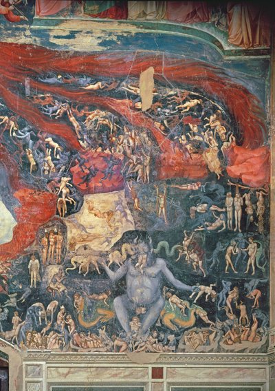 Son Yargı, Cehennemin detayı, 1303-05 (ayrıca bkz. 65227) by Giotto di Bondone