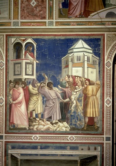 ಅಮಾಯಕರ ಹತ್ಯಾಕಾಂಡ, c.1305 turk by Giotto di Bondone