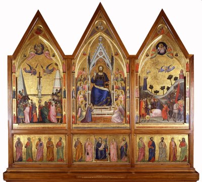 Stefaneschi Triptik, c.1320 (panelde tempera) by Giotto di Bondone