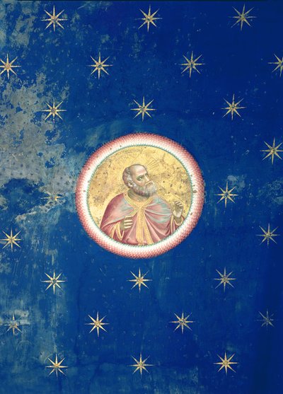 Tavan tonozundan bir Peygamber, c.1305 by Giotto di Bondone