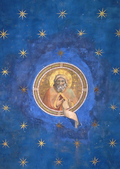 Baruch, tavan kasasından, c.1305 by Giotto di Bondone