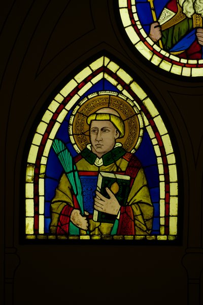 Deacon (vitray) by Giotto di Bondone