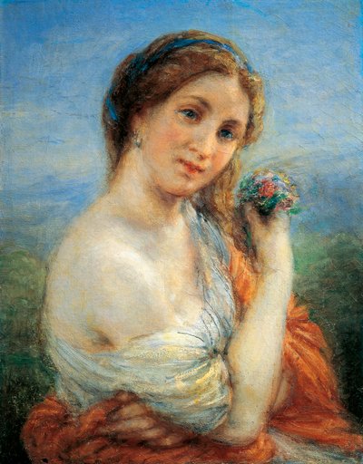 Flora, Giovanni Carnovali tarafından Piccio olarak bilinir (1804-1874) by Giovanni Carnovali