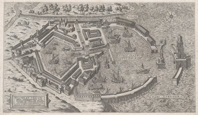 Roma Limanı, 1581 by Giovanni Ambrogio Brambilla