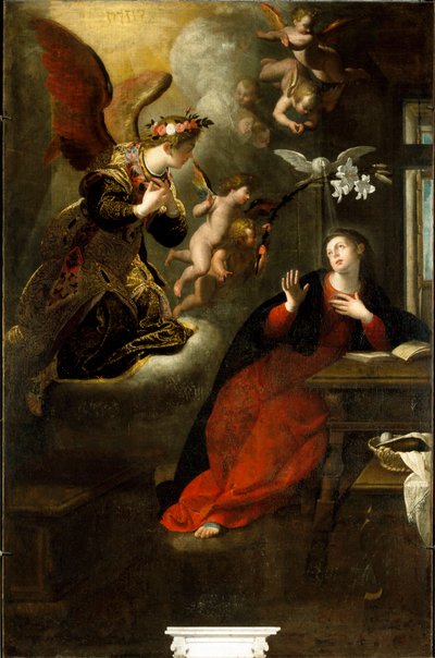 Duyuru Boyama Giovanni Andrea Ansaldo tarafından by Giovanni Andrea Ansaldo