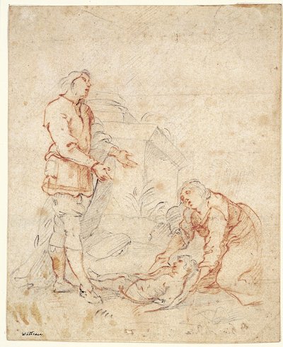 İncil sahnesi by Giovanni Andrea Ferrari