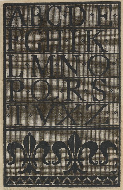 Numune by Lauori ..., sayfa 14 recto, 1 Ağustos 1532 by Giovanni Andrea Vavassore