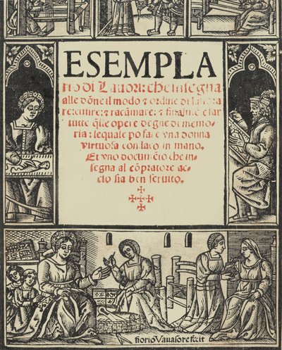 Lauori Örneği ..., başlık sayfası recto, 1 Ağustos 1532 by Giovanni Andrea Vavassore