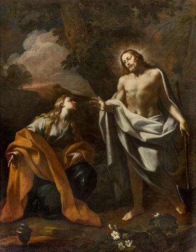 SS Sacrament Şapeli, İlk açıklık kuzey tarafı, Noli me tangere, Giovanni Angelo Borroni, Mesih