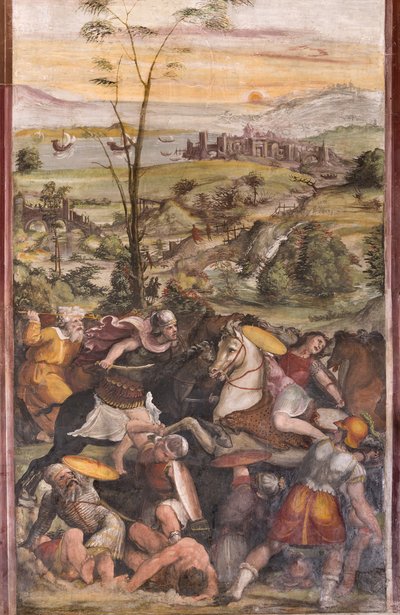 Issus savaşı by Giovanni Antonio Bazzi Sodoma