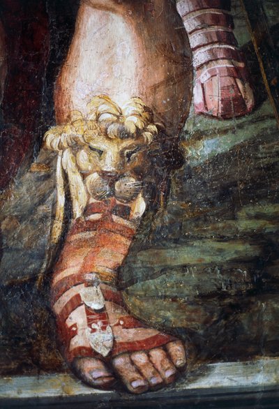 Büyük İskender ve Roxana'nın evliliği (detay) by Giovanni Antonio Bazzi Sodoma