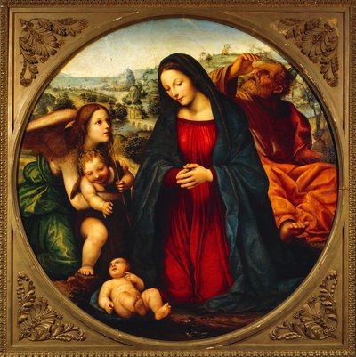 Kutsal Aile, Giovanni Antonio Bazzi tarafından Sodoma olarak bilinir (1477-1549) by Giovanni Antonio Bazzi Sodoma