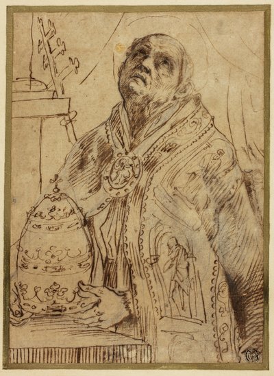 Papalık Aziz by Giovanni Antonio Burrini