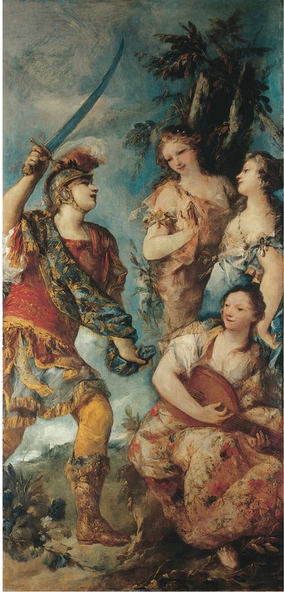 Rinaldo ve Periler by Giovanni Antonio Guardi