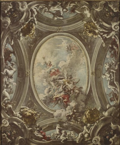 Bir Şafak Alegorisi, 1736-37 by Giovanni Antonio Pellegrini