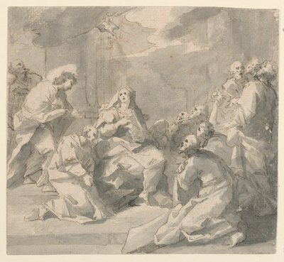 Pentekost by Giovanni Antonio Pellegrini