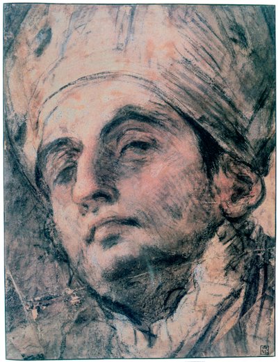 Portre Çalışması, c1676-1727 by Giovanni Antonio Pellegrini