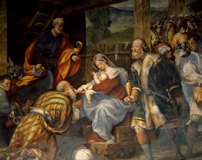 magi'nin hayranlığı by Giovanni Antonio Pordenone