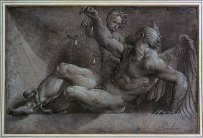 Zamanın Alegorisi by Giovanni Antonio Pordenone